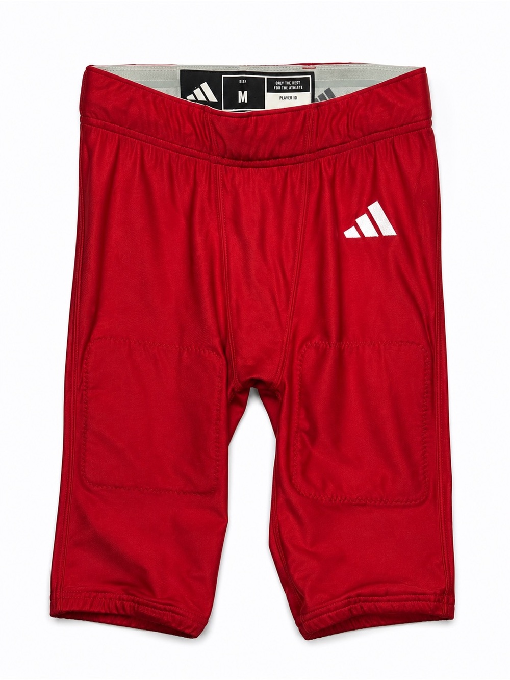 Adidas Press Coverage 3.0 Padded Football Girdle Compression Shorts Red Size M